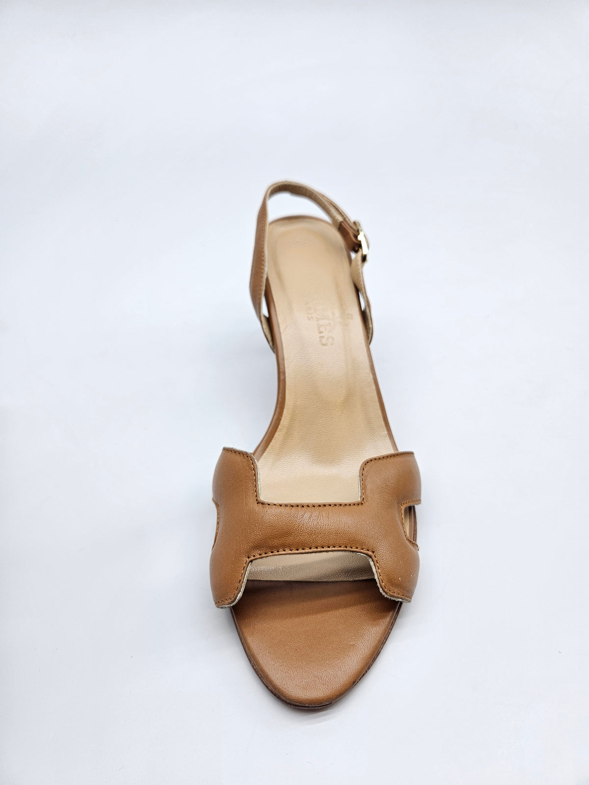 HERMES ORIGINAL KOZNI SANDALKI BR 38
