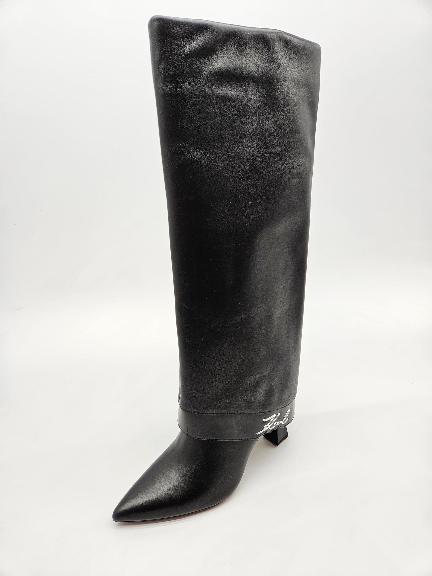 KARL LAGERFELD NOVI ORIGINAL KOZNI CIZMI BR 39