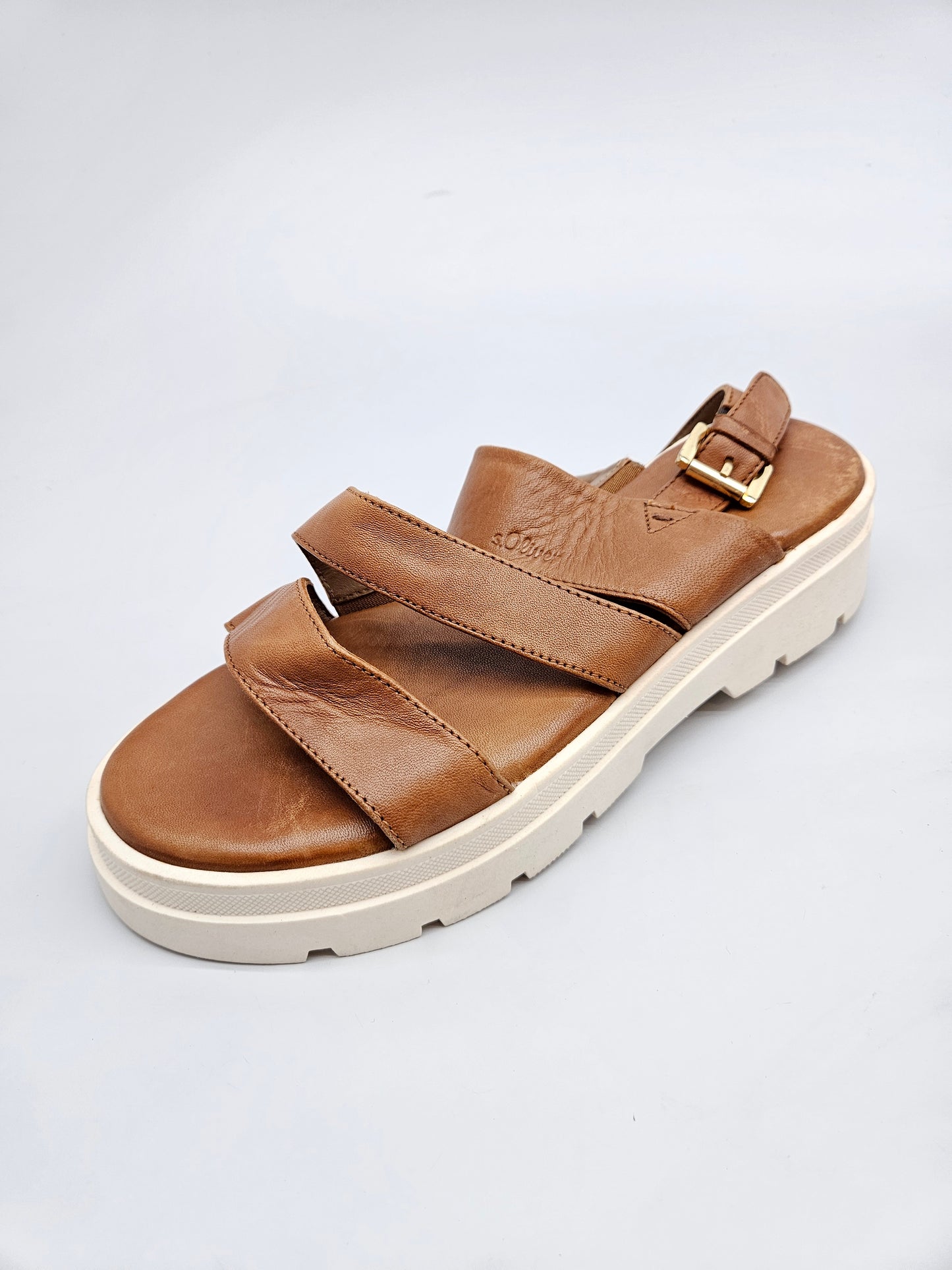 S ORIGINAL KOZNI NOVI SANDALI BR 40