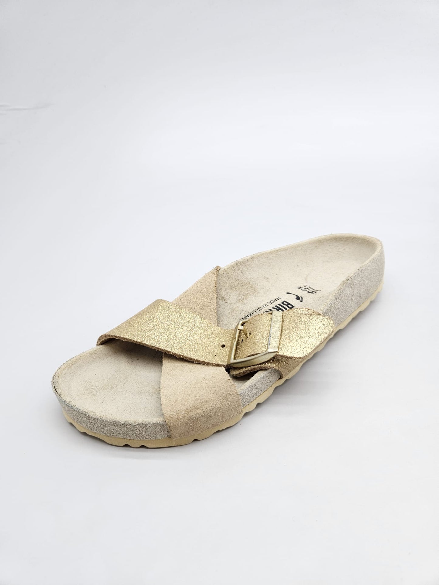 BIRKENSTOCK ORIGINAL KOZNI VLECKI BR 38