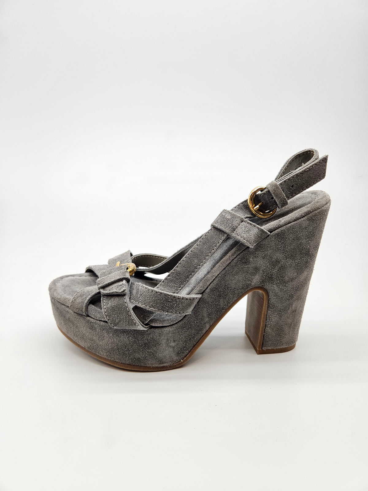 ESPRIT ORIGINAL KOZNI SANDALKI 40