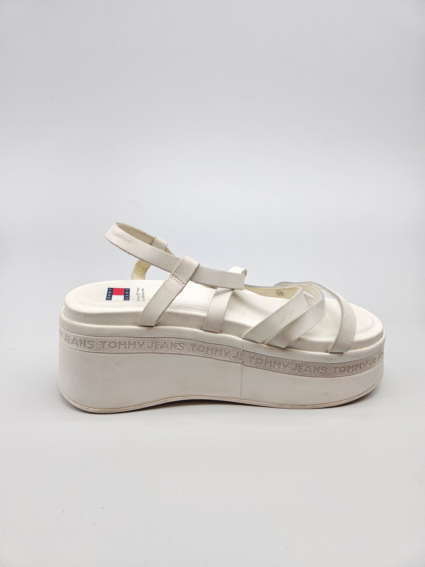 TOMMY HILFIGER ORIGINAL SANDALKI BR 39