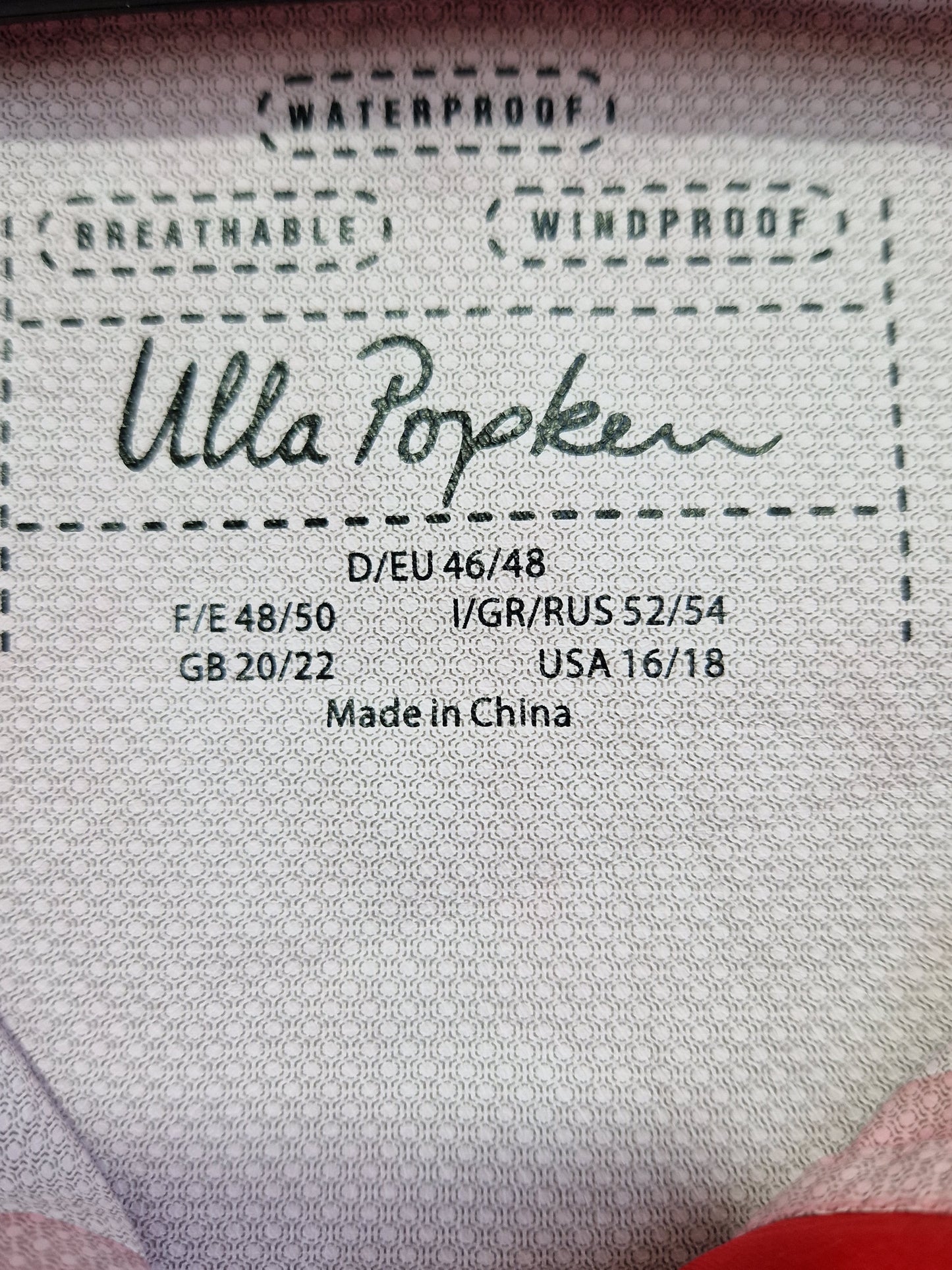 ZENSKA VODOODPORNA JAKNA GOLEMINA XXL