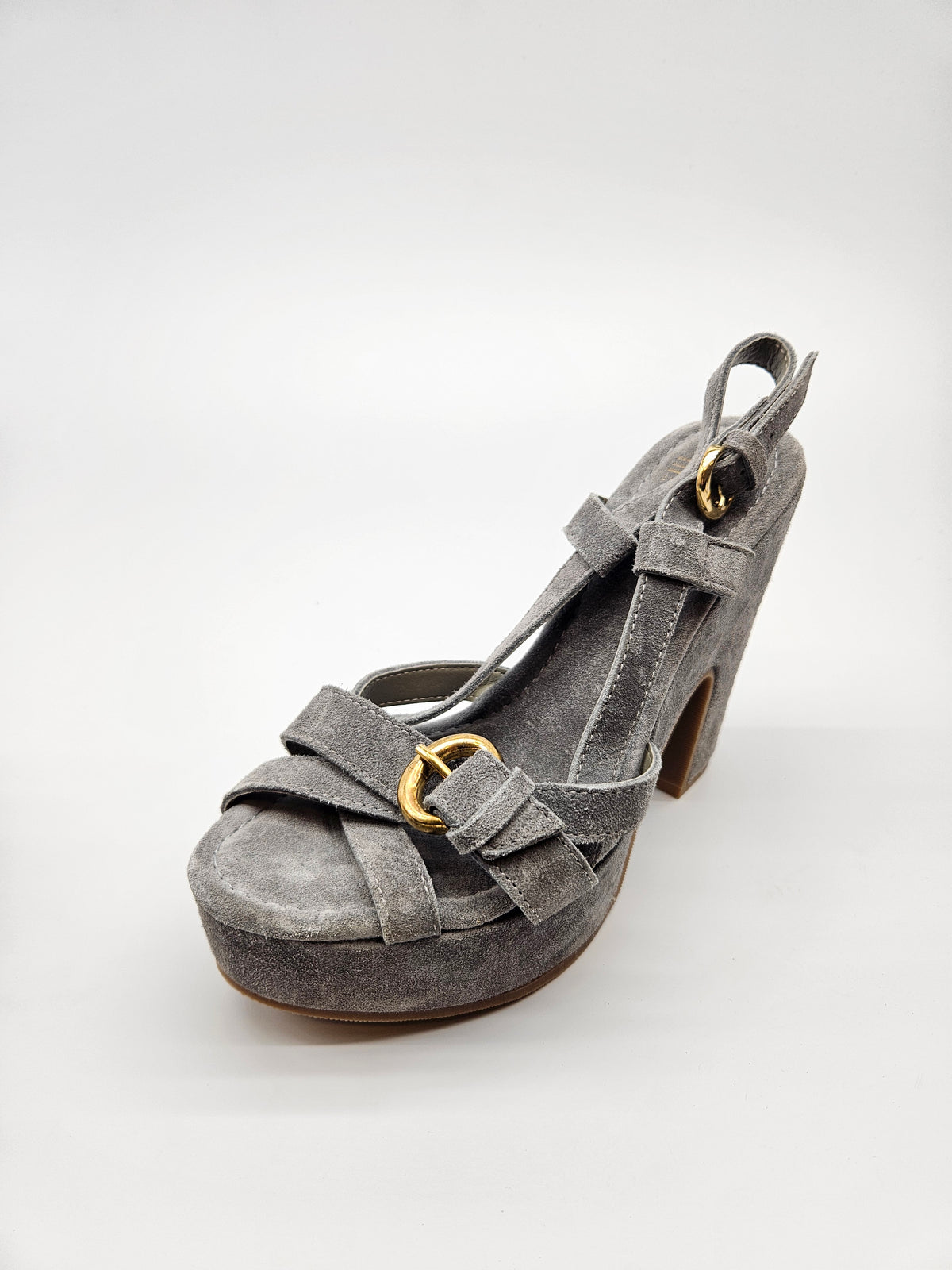 ESPRIT ORIGINAL KOZNI SANDALKI 40